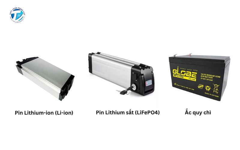 Các loại pin xe đạp điện phổ biến hiện nay